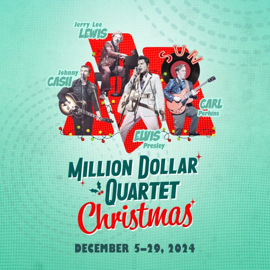 Studio Tenn Presents- Million Dollar Quartet Christmas show in downtown Franklin, Tenn., at turner Theater.