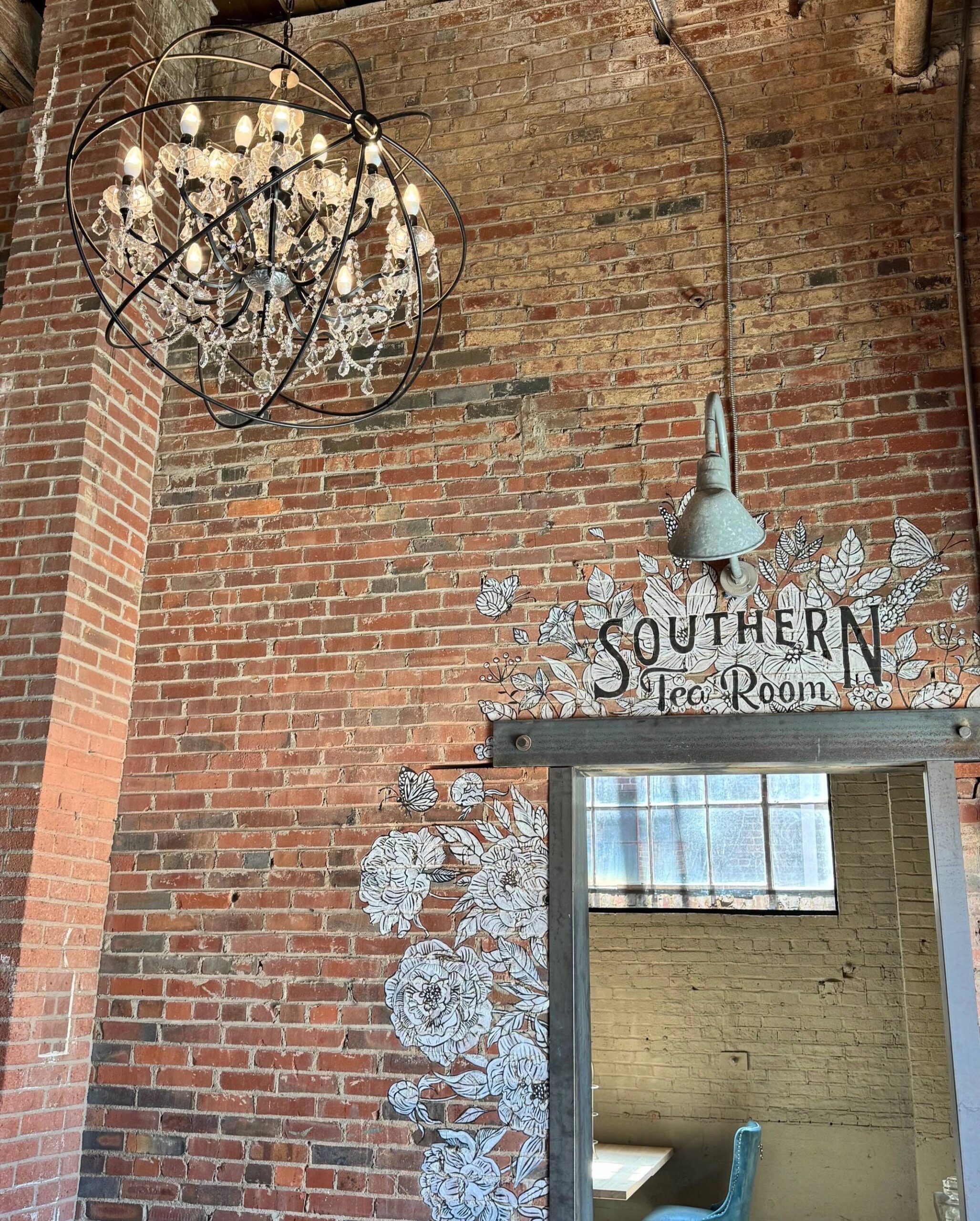 The Southern Tea Room in dDowntown Franklin, Tenn., inside The Factory at Franklin.