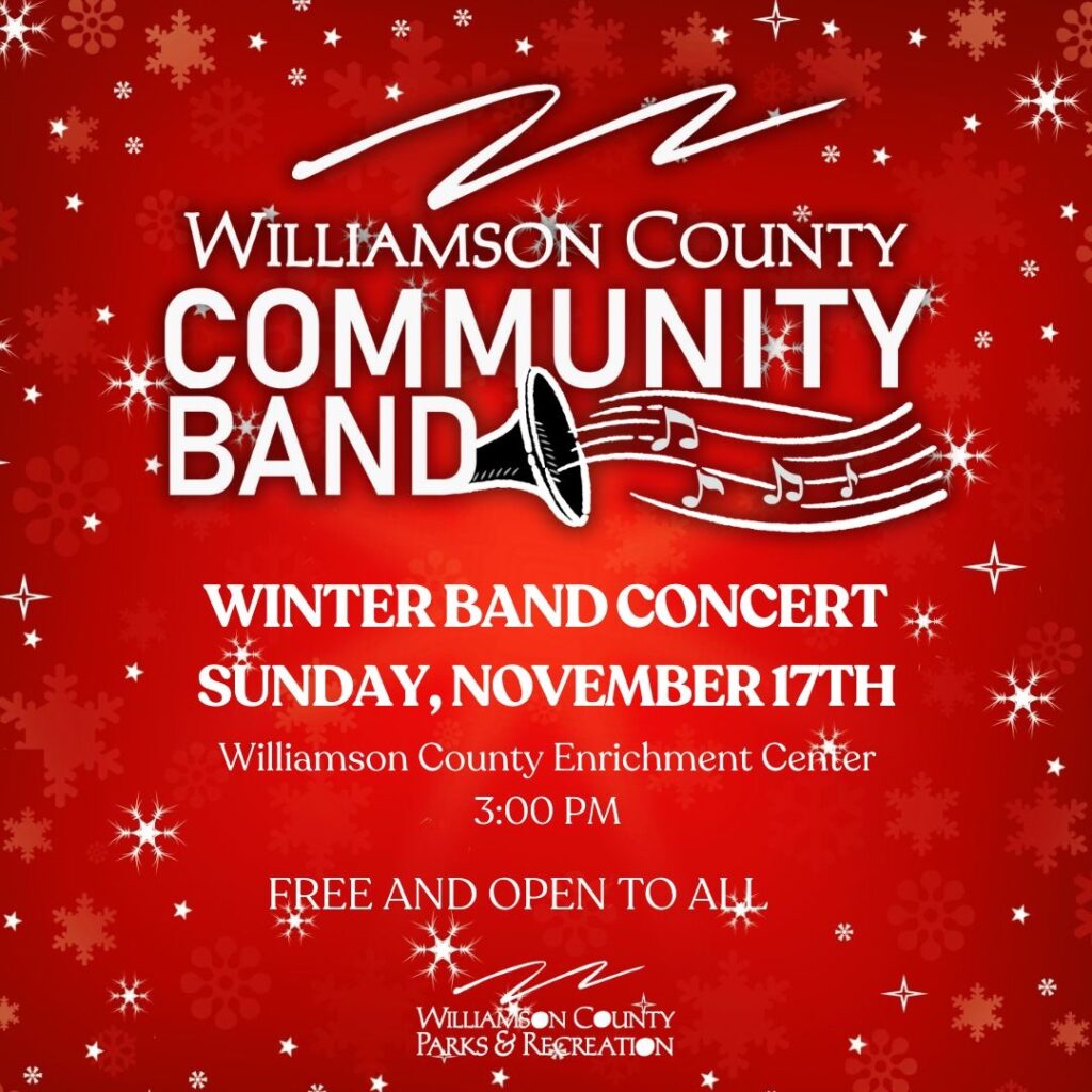 Williamson County Community Band- Winter Band Concert in Franklin