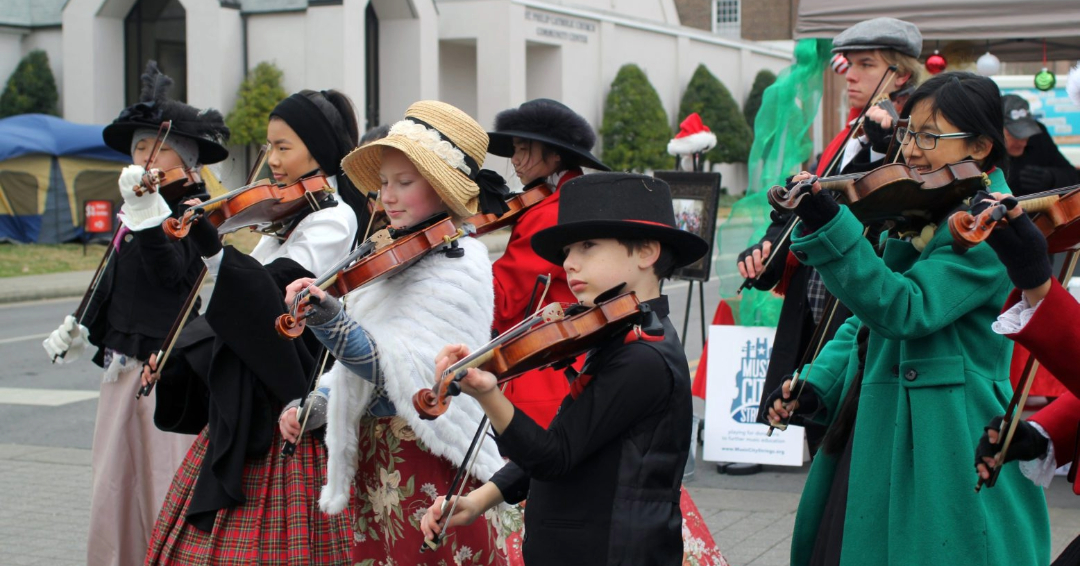 Dickens of a Christmas festival in Franklin, Tennessee.