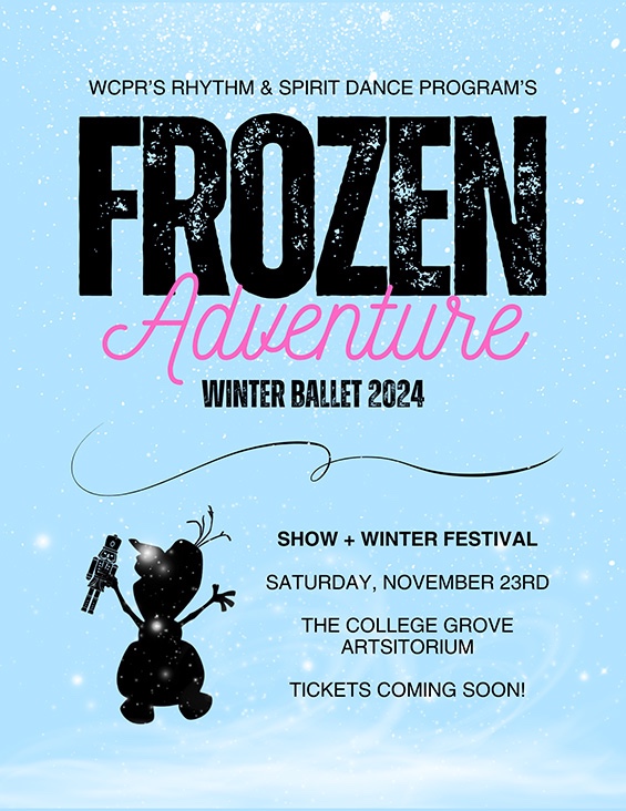 FROZEN Adventure | Rhythm & Spirit's Winter Ballet in College Grove, TN.