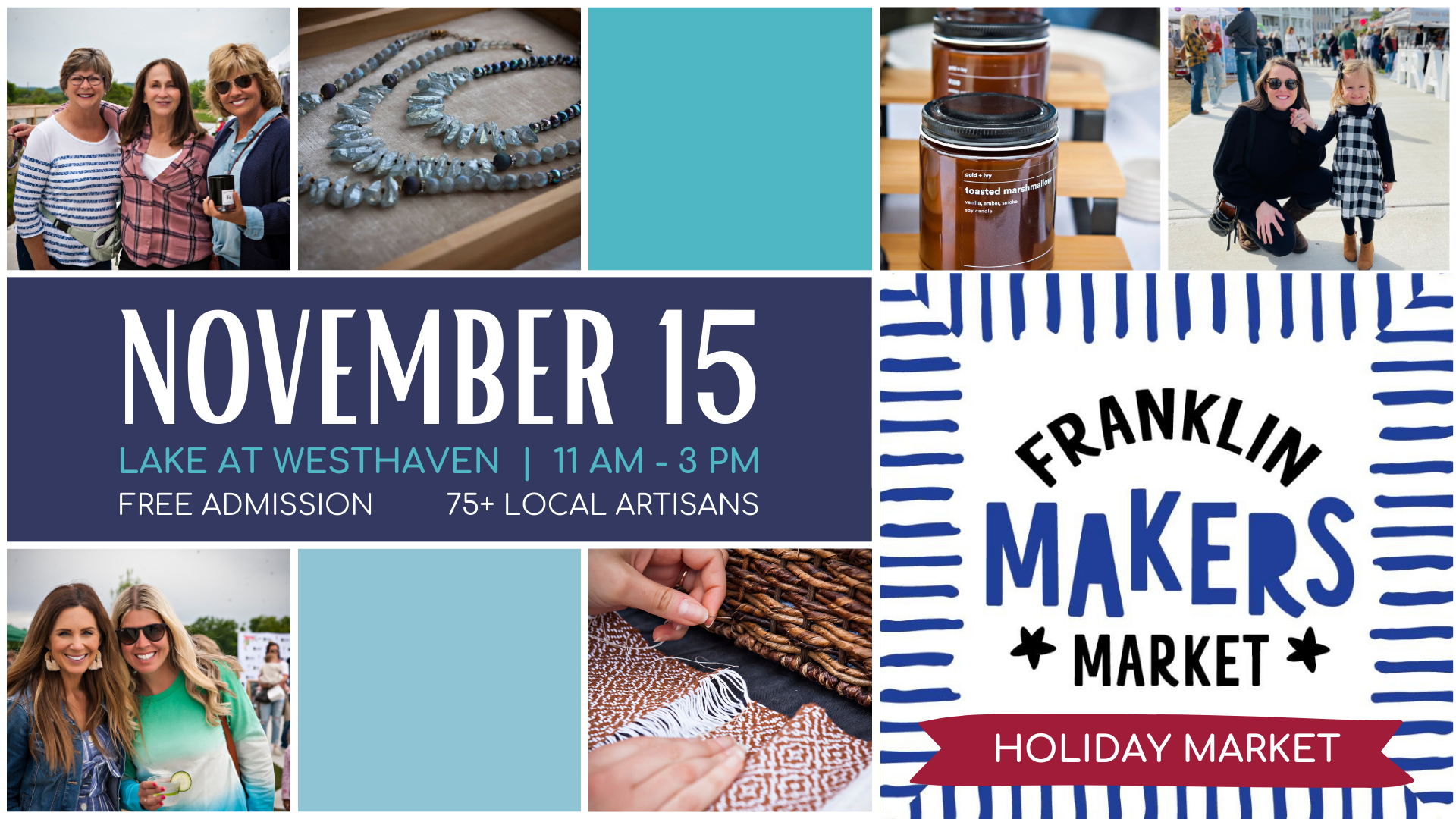 Franklin Makers Market Holiday Market Franklin, TN 2025