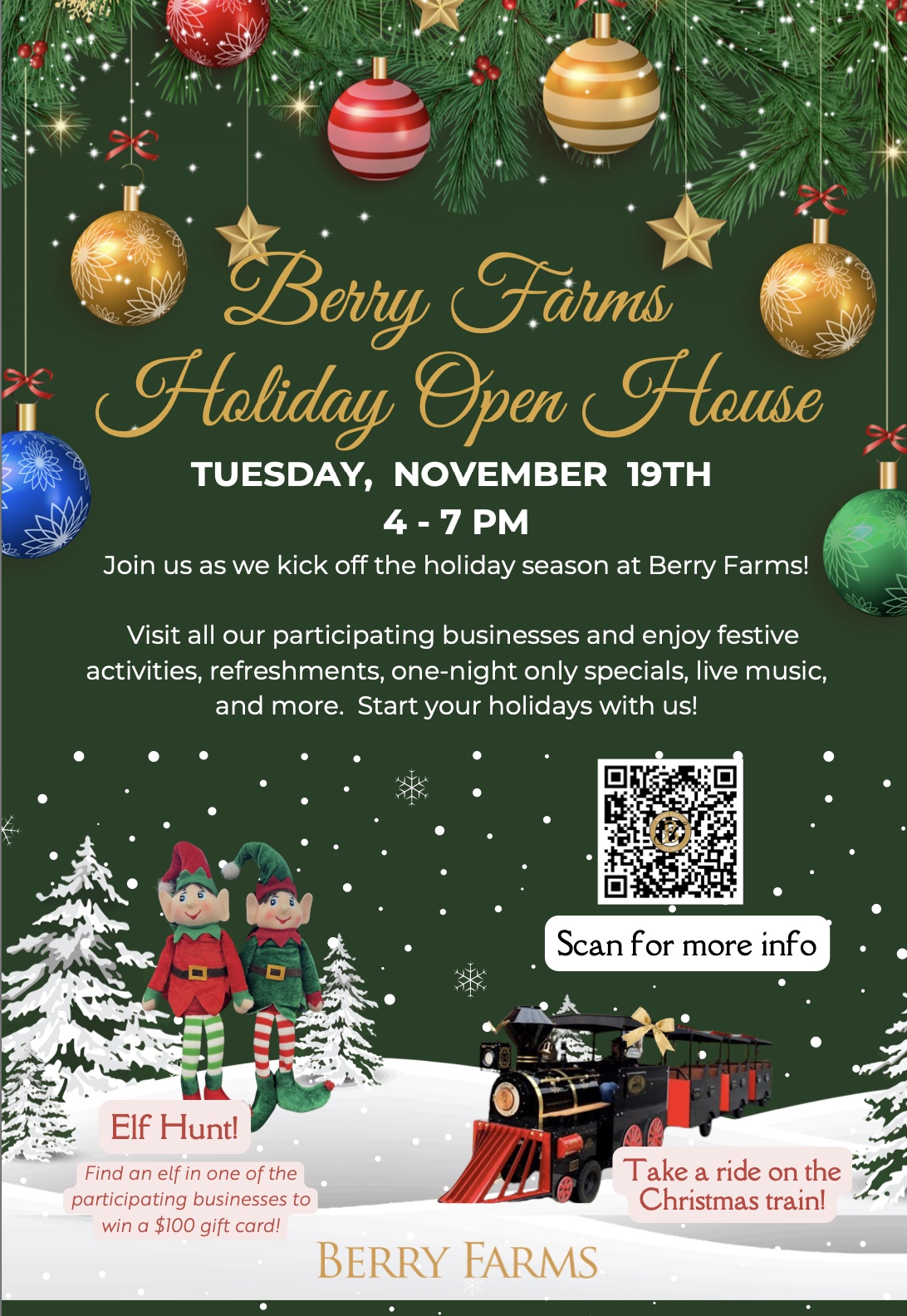 Holiday Open House in Franklin, TN_Berry Farms