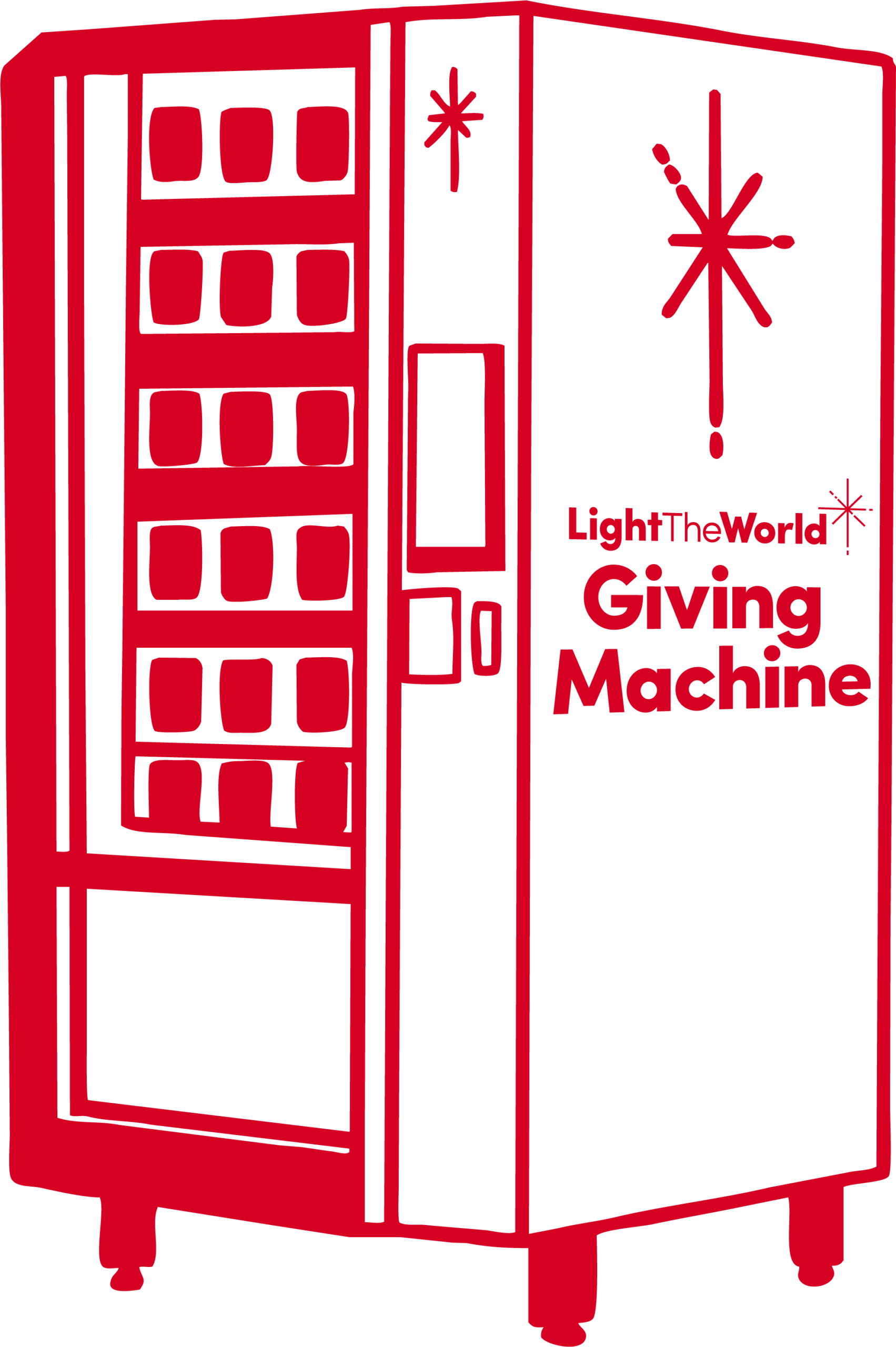 Light the World Giving Machines on the Square Downtown Franklin, Tennessee.