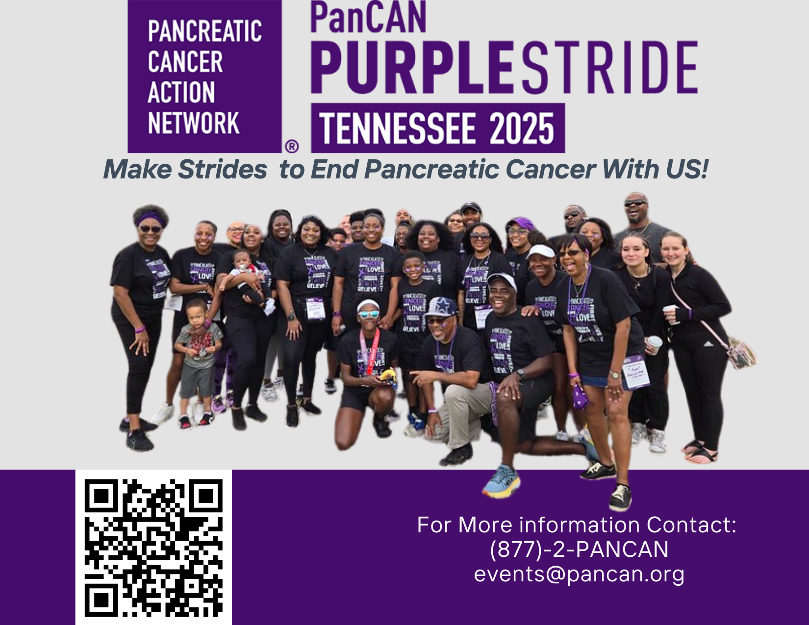 PanCAN PurpleStride Tennessee 2025 in Nashville, TN.