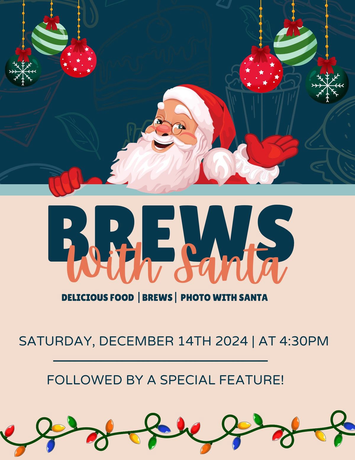 Curio Brewing Company Brews with Santa Franklin, TN.