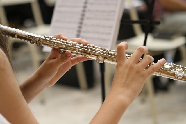 Flute Caroling in Brentwood TN at the Library.