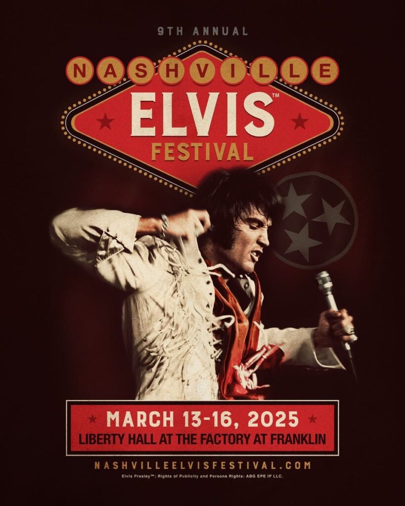 Nashville Elvis Festival 2025 Franklin, TN.