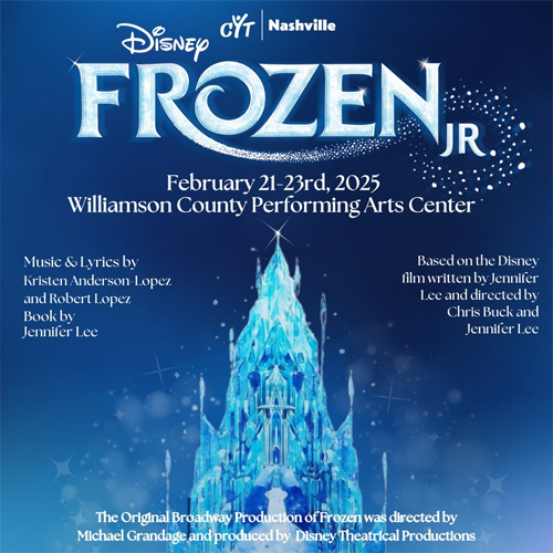 CYT Nashville Presents Disney's Frozen Jr. in Franklin, Tenn.