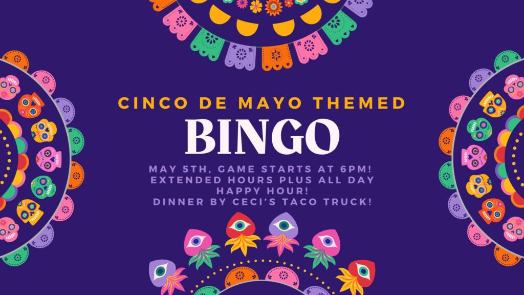 Cinco de Mayo Bingo at Curio Brewing Co. in Franklin, TN.