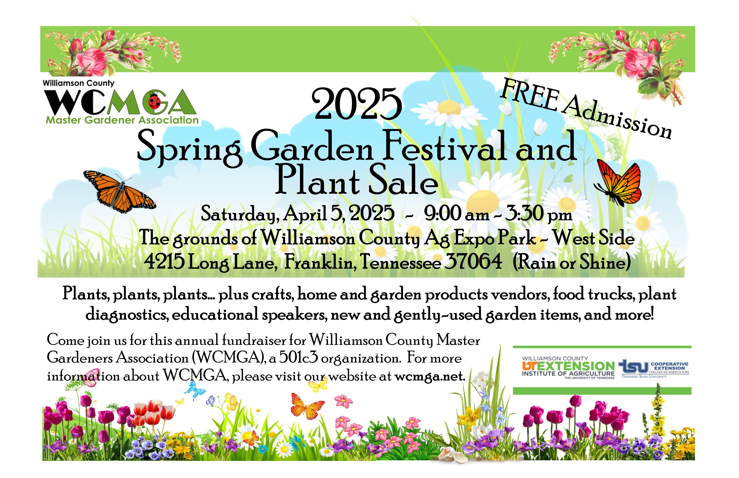 Franklin, Tenn. Garden Festival 2025_Flyer_small