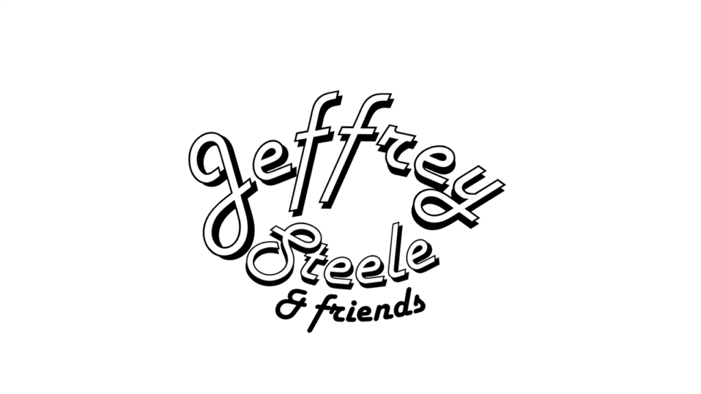 Logo for Jeffrey Steele & Friends performance in downtown Franklin at The Franklin Theatre.