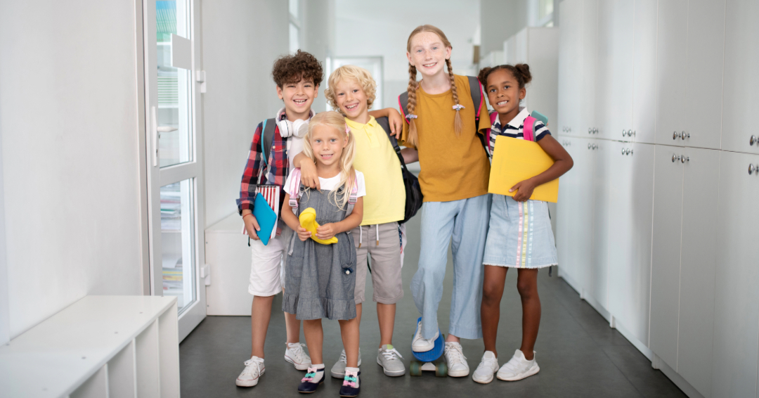 Kids at school in Franklin, Tennessee.