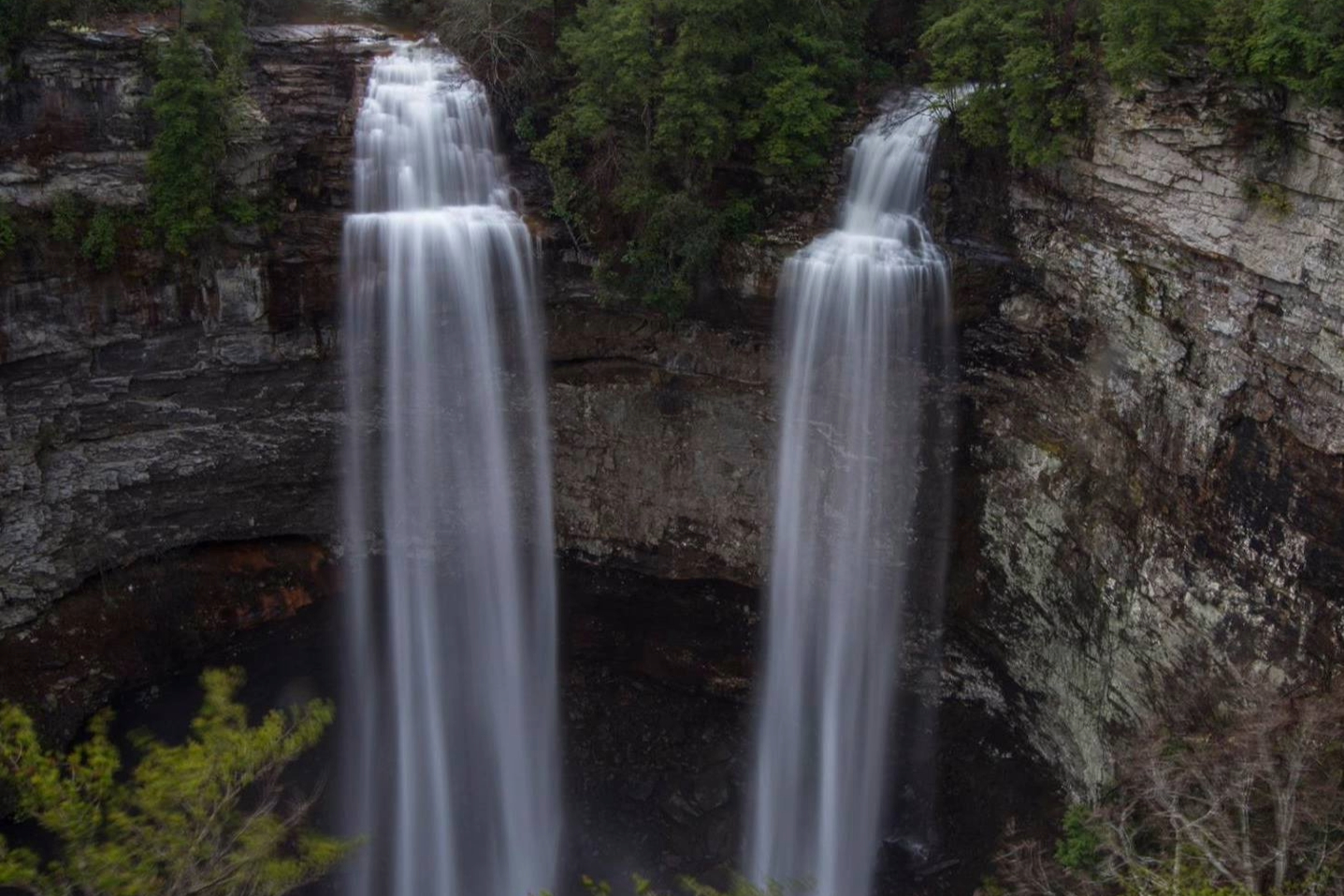 Fall Creek Falls: The largest waterfall in Tennessee, located in Spencer, Tennessee, about 2.5 hours from Franklin.