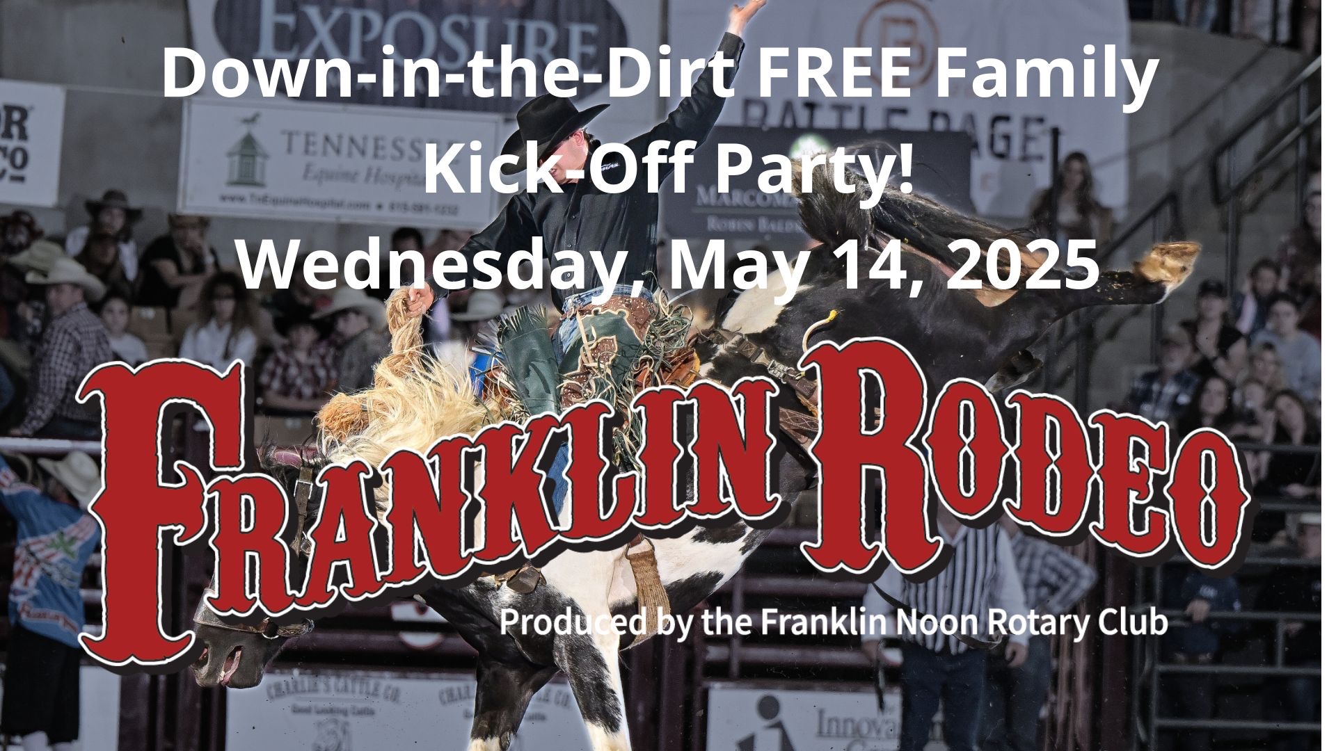 Down-in-the-Dirt Family Night- Franklin Rodeo Kick-Off Party 2025 Franklin, TN.