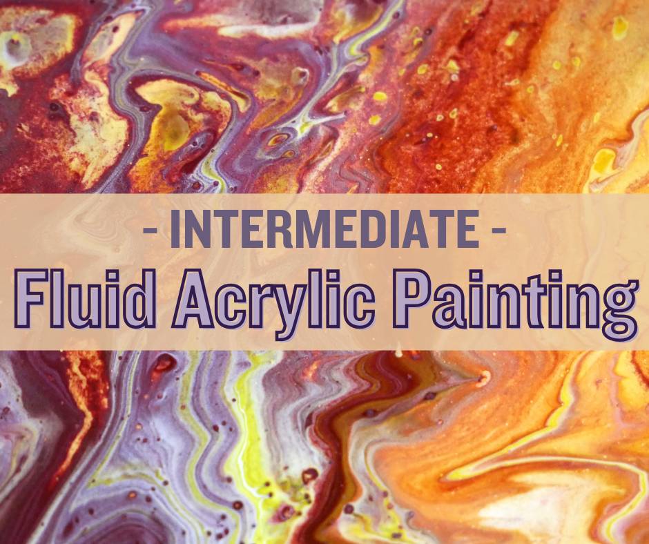 Fluid Acrylic Painting - Intermediate Class in Franklin, TN, Williamson County Parks & Recreation.