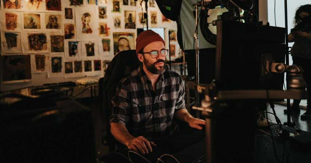 Jeremy Cowart in the Portrait Lab in downtown Franklin, in The Factory at Franklin. Jeremy Cowart is a world-renowned photographer, artist, author, and entrepreneur known for pushing creative boundaries.