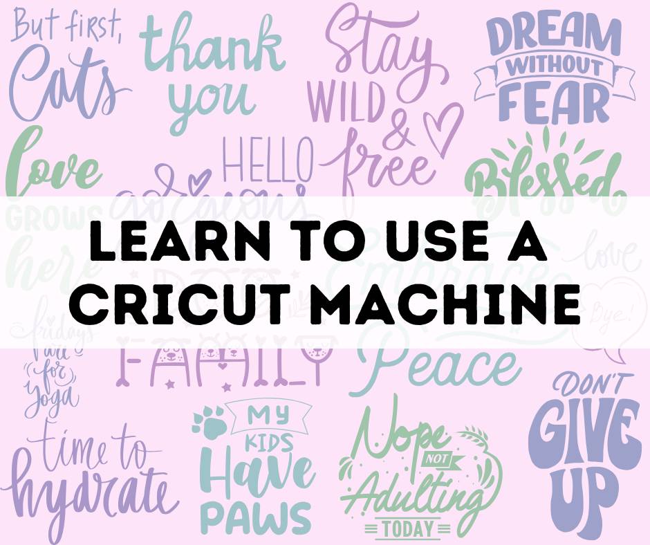 Learn to Use a Cricut Machine Class Fairview TN_Williamson County Parks & Recreation.