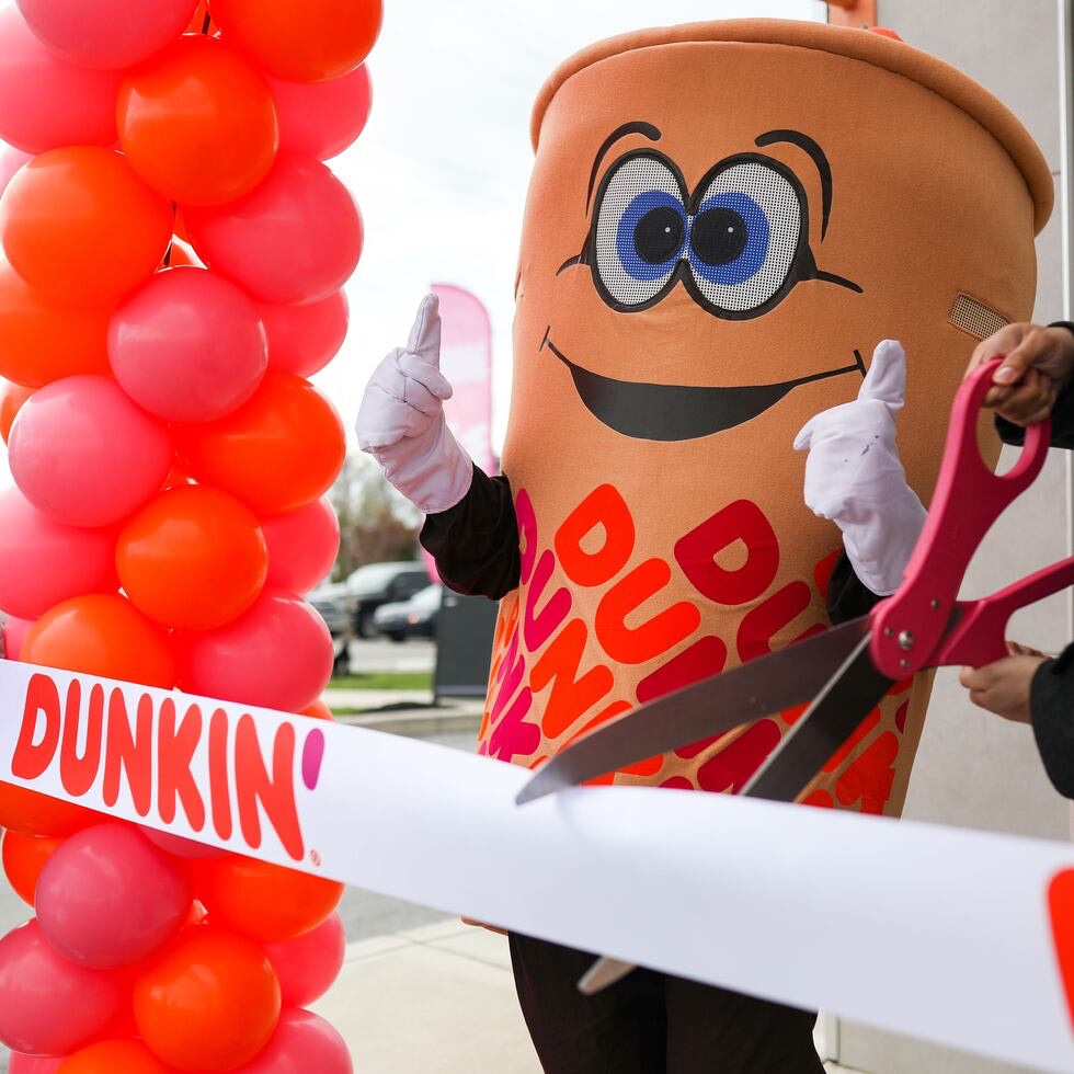 Ribbon Cutting for Dunkin Donuts Brentwood Tennessee Grand Reopening.