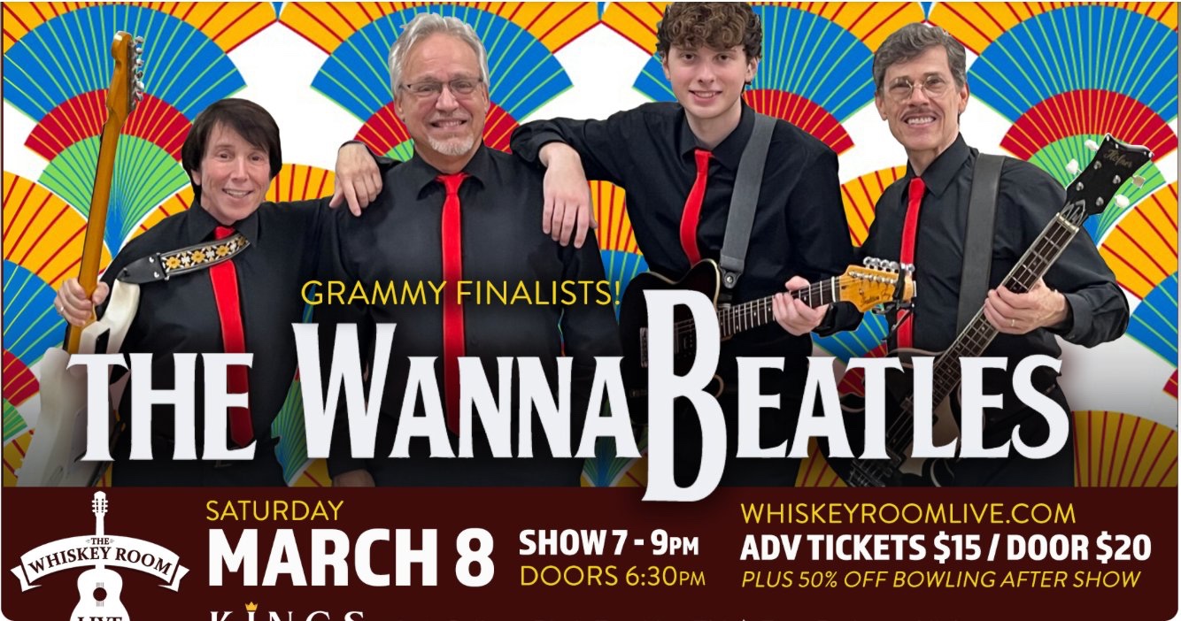 The WannaBeatles Franklin, TN show at the Whiskey Room Live in Kings Dining and Entertainment.