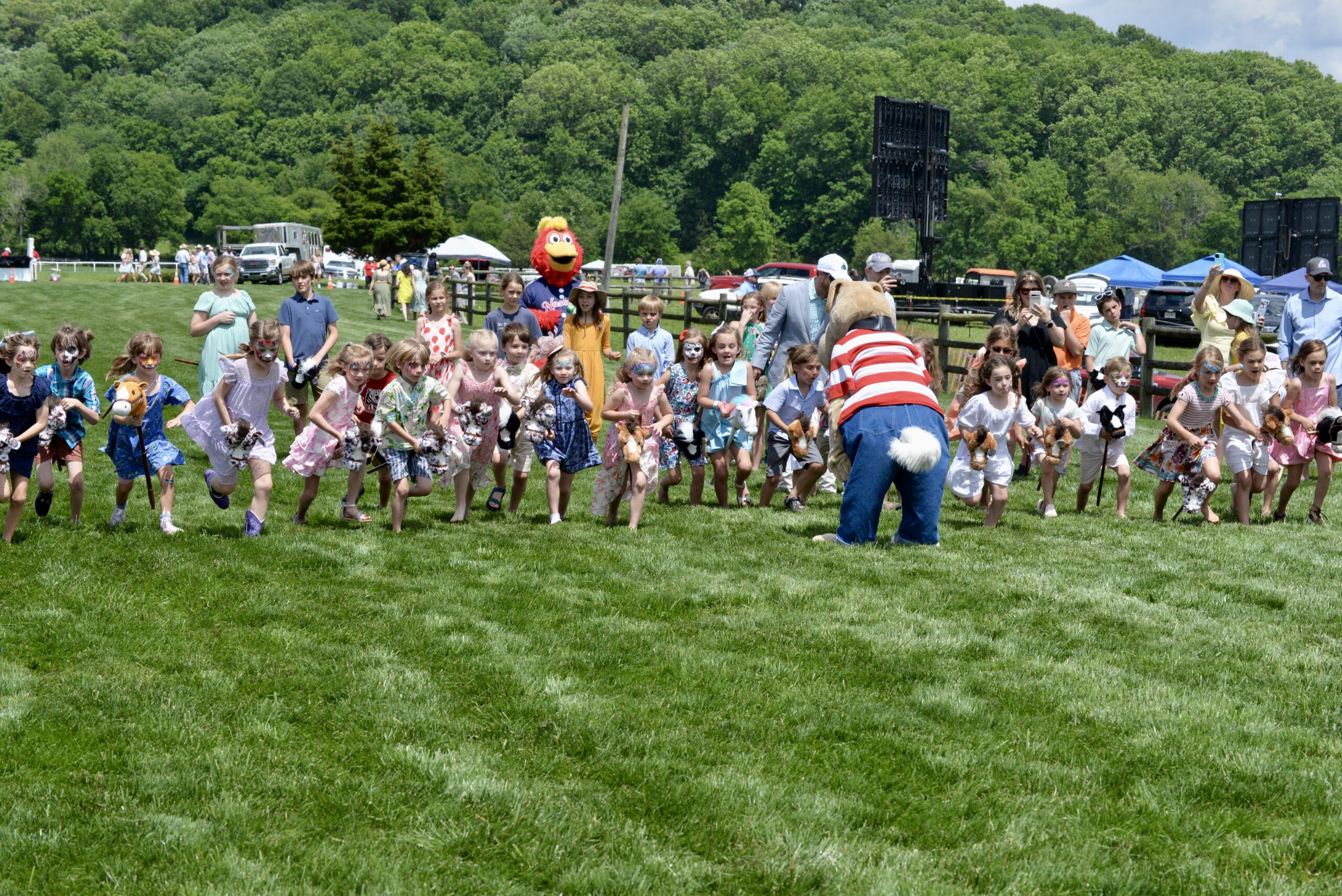 Iroquois Steeplechase Nashville, TN_Kids Activity_Stick Horse Races