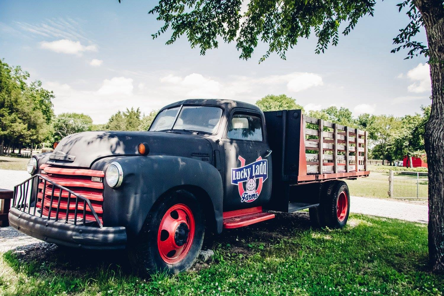 Lucky Ladd Farms Truck