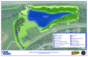 Robinson Lake Dam and Lake Restoration w: Public Park Improvements City of Franklin, Tennessee