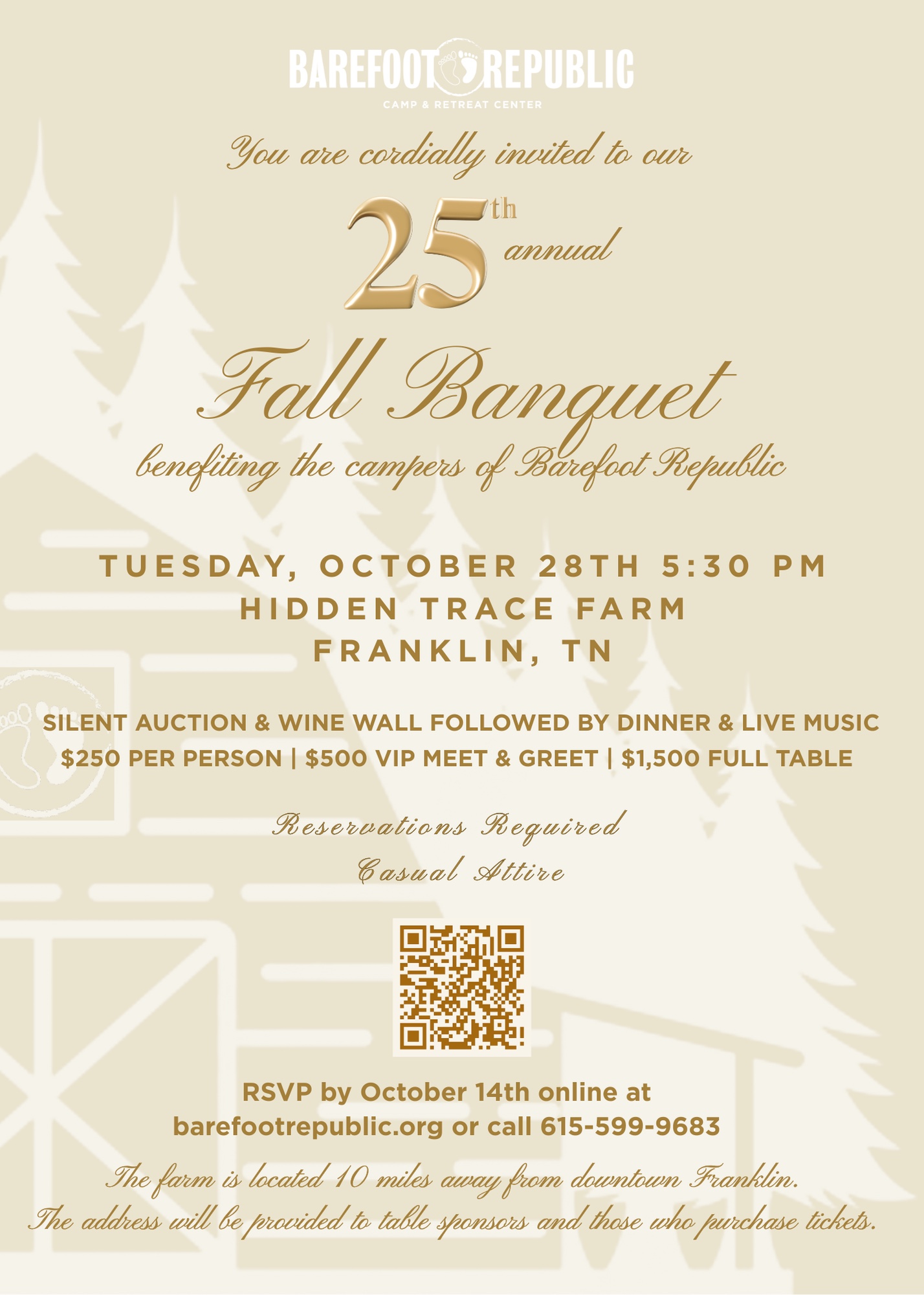 Barefoot Republic's Annual Fall Banquet