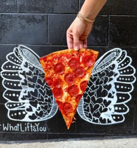 Five Points Pizza Nashville The Gulch_Pizza Restaurant with a walk up slice window.