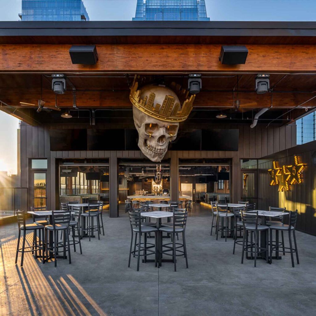Jelly Roll's Goodnight Nashville TN Rooftop Bar & Live Music.
