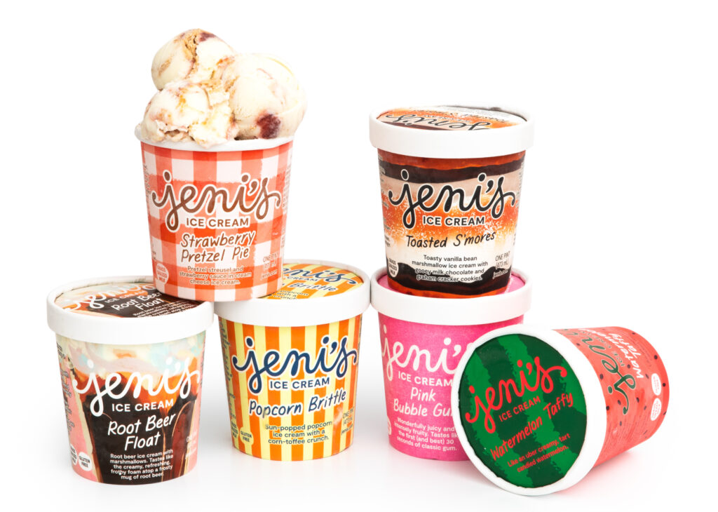 Jeni’s Splendid Ice Creams Super Fun Times Collection available in Franklin, Brentwood, Nashville and other Tennessee Shops!