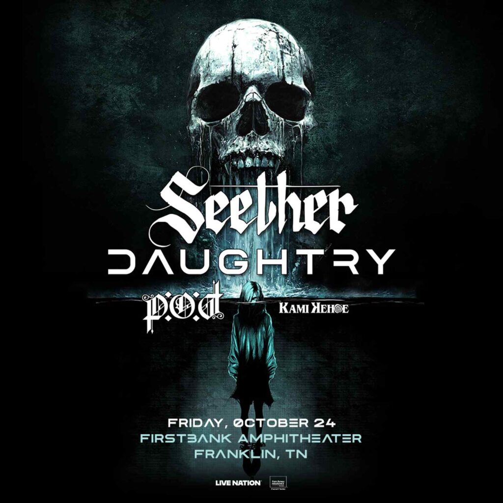 Seether & Daughtry in Franklin, TN at FirstBank Amphitheater this October!