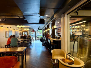 Interior of Stable Reserve Distillery in downtown Franklin, TN on Main Street.