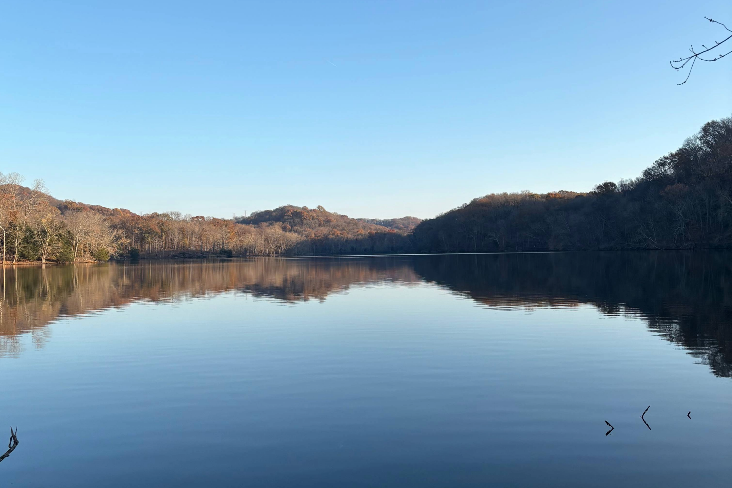 Visit Radnor Lake State Park in Nashville, Tennessee, a beautiful place to hike.