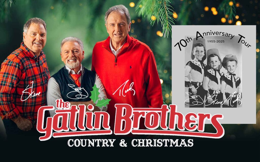 The Gatlin Brothers- Country & Christmas at The Franklin Theatre.