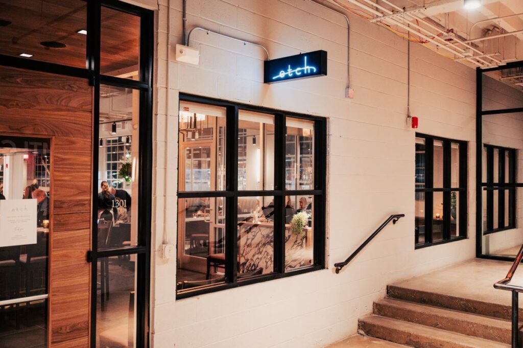 etch in Franklin, TN, restaurant at The Factory at Franklin, Exterior photo, 4Top Hospitality_credit Nathan Zucker.