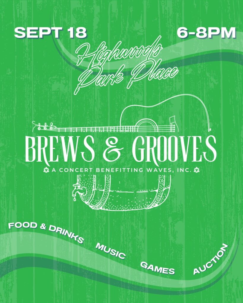 Brews & Grooves — Fundraiser for Waves, Inc. in Franklin, TN.