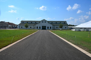 Main Barn at The Park at Harlinsdale Farm in Franklin, Tennessee.