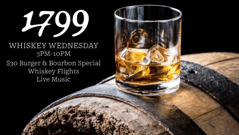 Whiskey Wednesday Franklin, TN_1799 Kitchen and Bar Room.