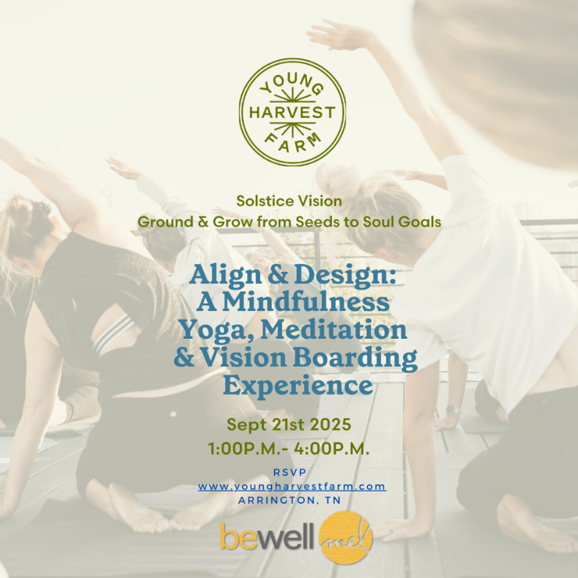 Align and Design Vision Board Experience in Franklin at Young Harvest Farm.
