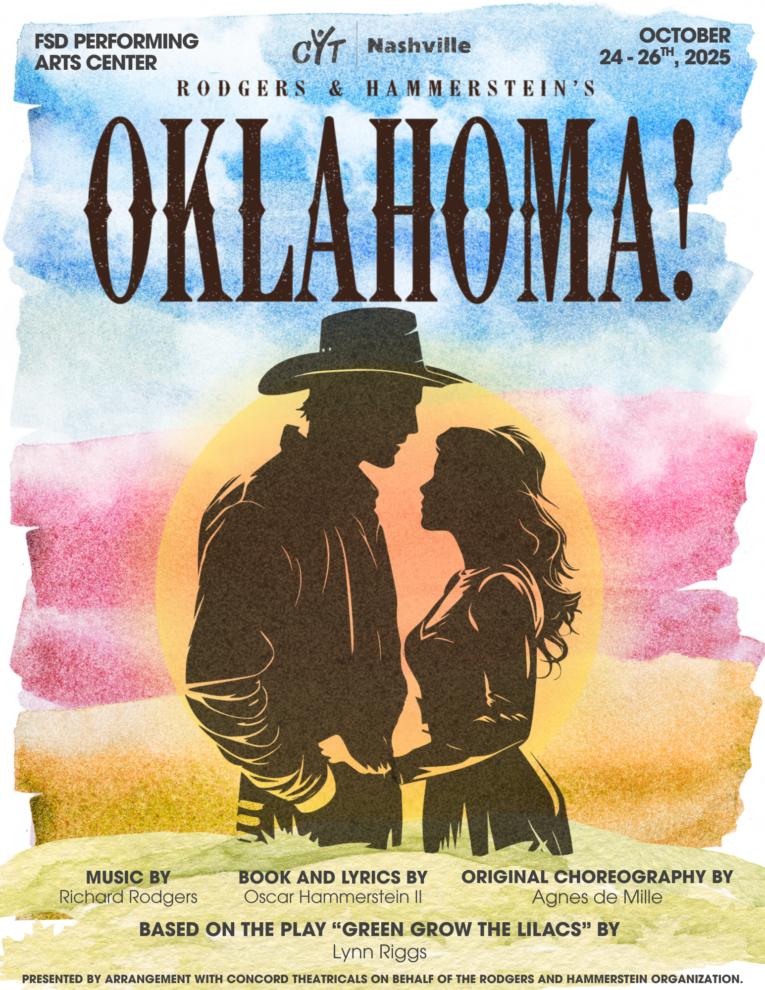 CYT Nashville’s “Oklahoma!” Franklin TN Shows and Theatre