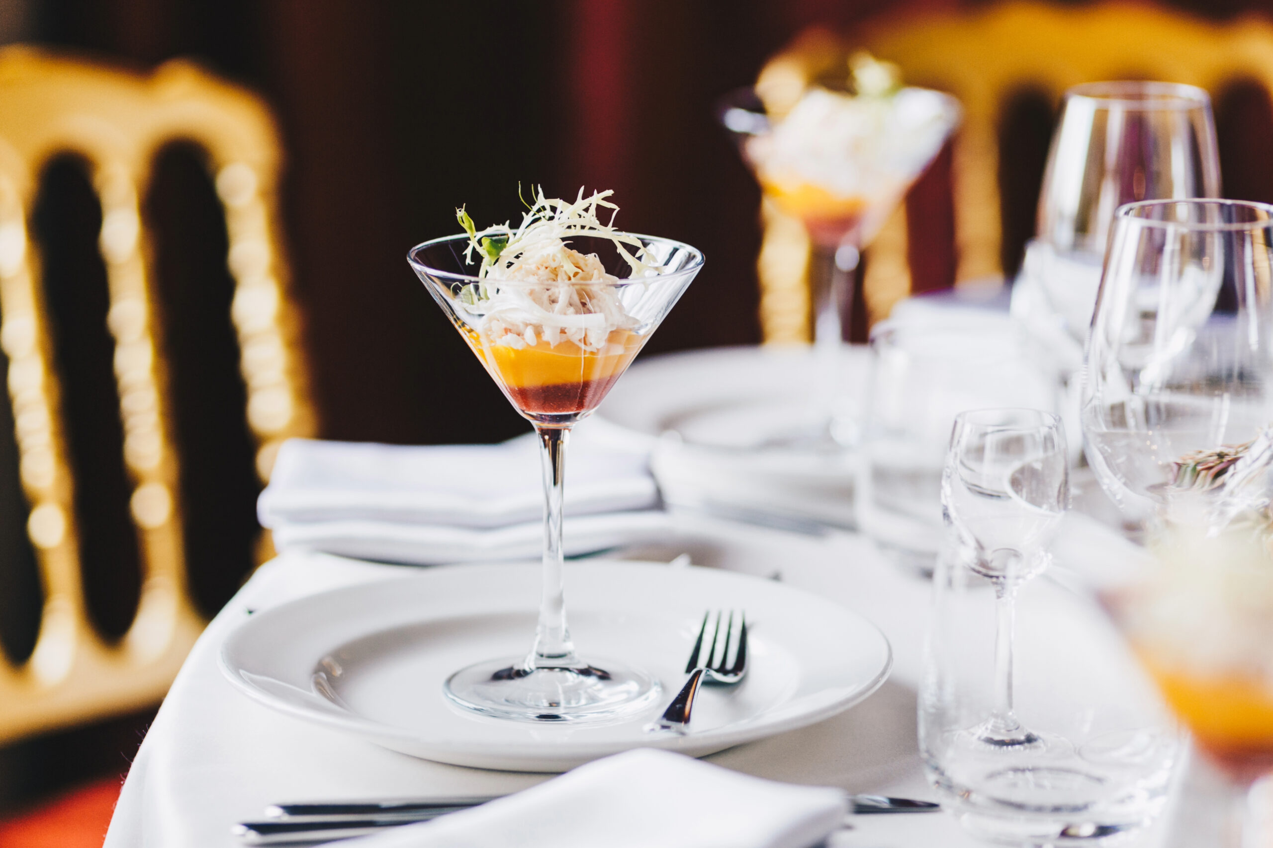 Fine Dining in Franklin TN Elegant Table setting