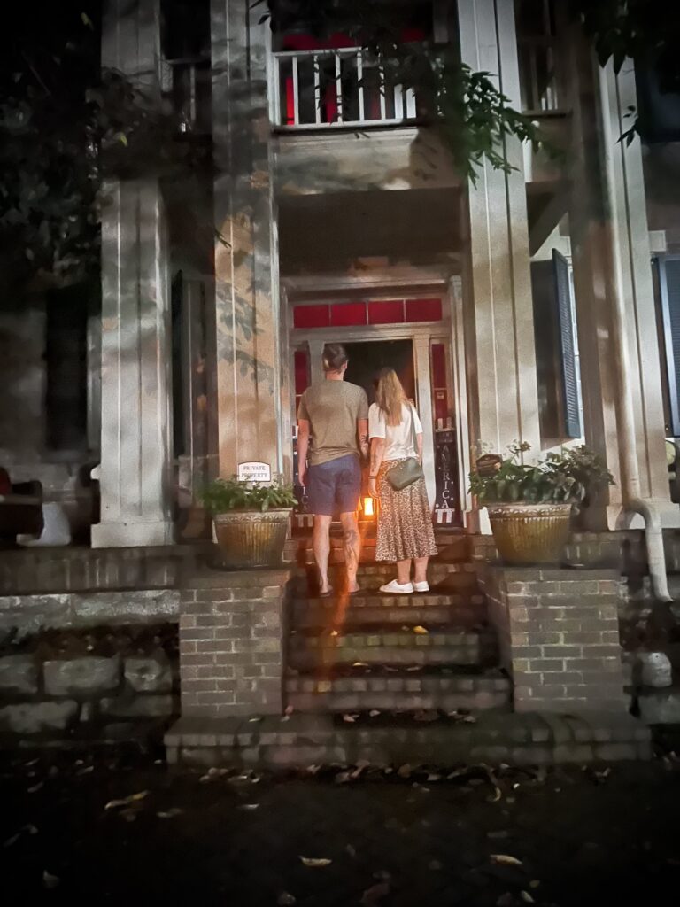 Haunted Tour of Cherry Manor in Franklin, TN.