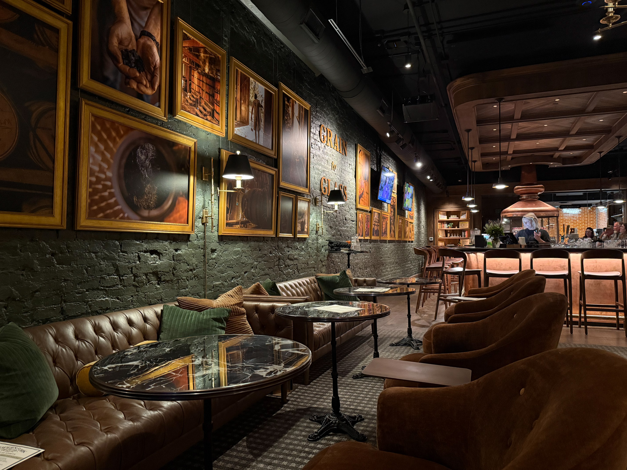 Leiper's Fork House of Spirits in downtown Franklin, TN is a hotspot for nightlife, with live music, bar craft cocktails, and a lush interior, done to the 9's!