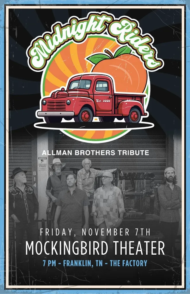 Midnight Riders - Allman Brothers Tribute Franklin, Tenn.