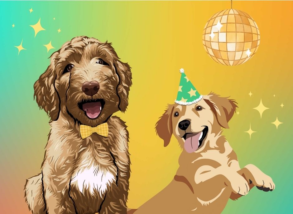 Puppy Party in Brentwood, TN at the library.