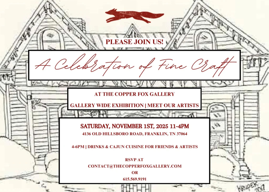 Celebration of Craft Leiper's Fork, TN_Copper Fox Gallery