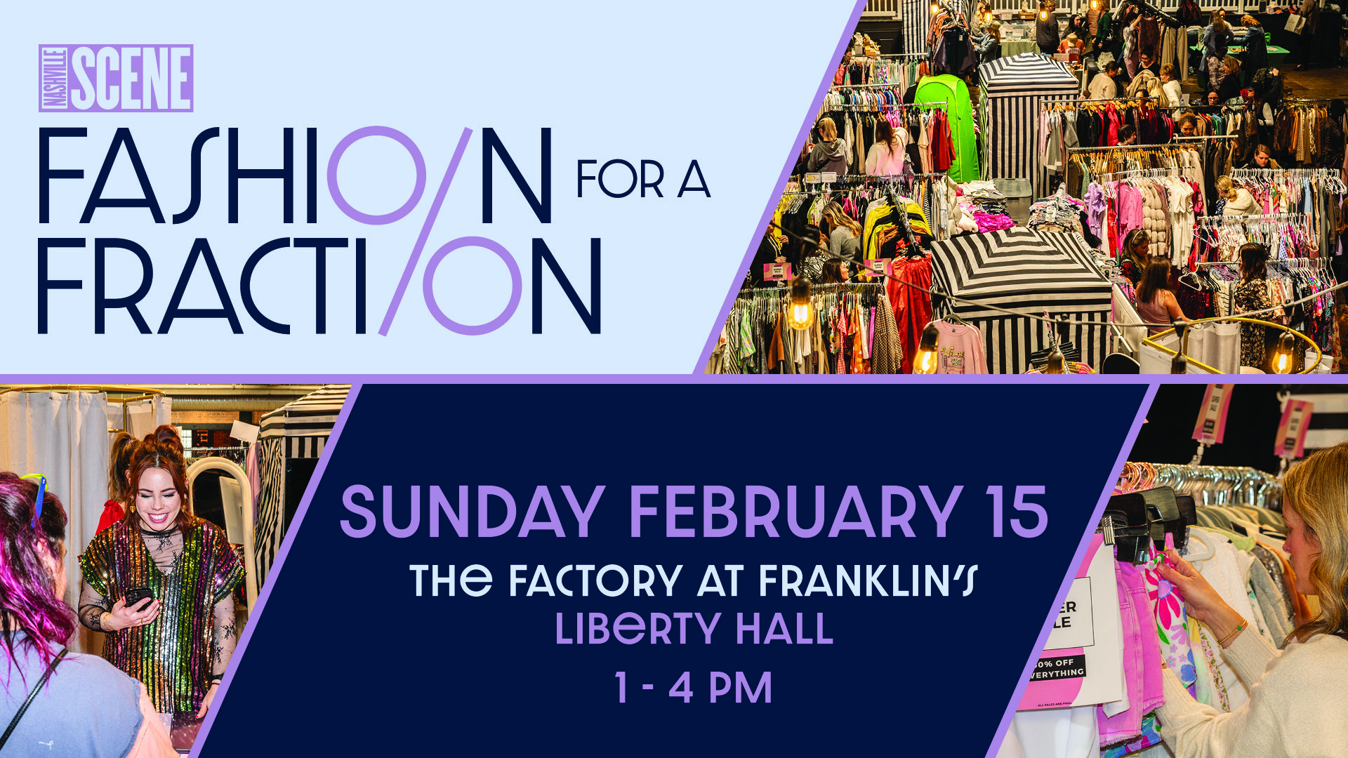 Fashion for a Fraction Franklin, TN Shopping Event.