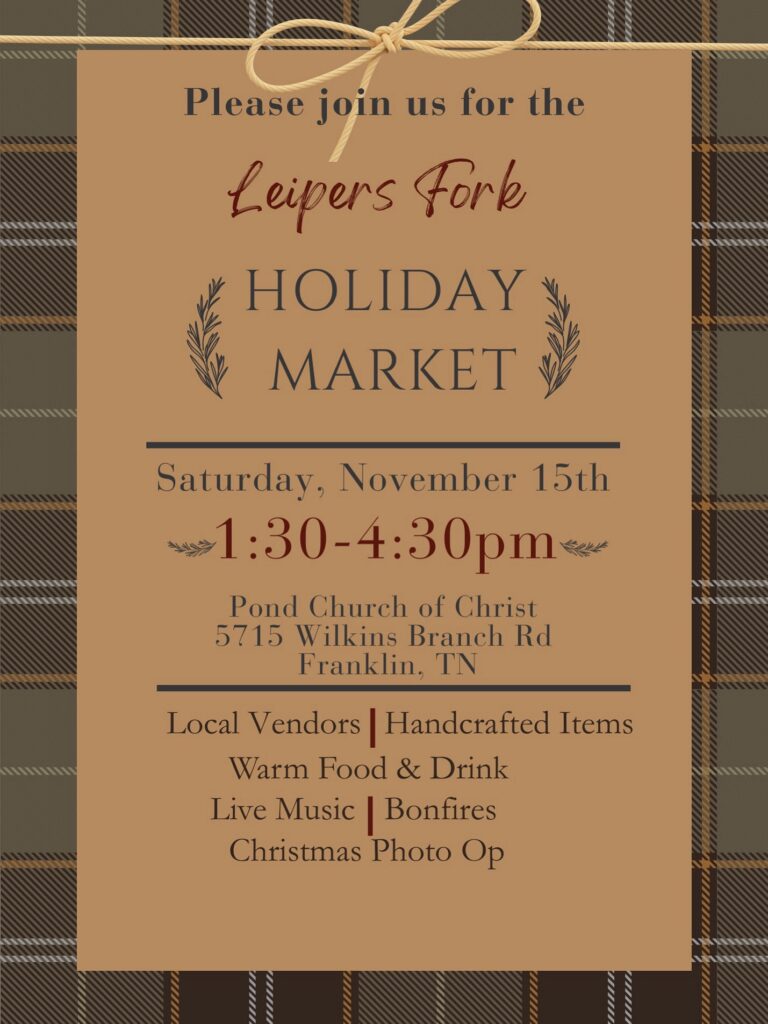 Leiper’s Fork Holiday Market, a holiday shopping event in Leiper's Fork, Tenn.