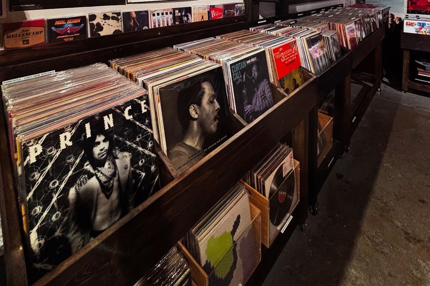 Luna Record Shop at The Factory at Franklin Vintage Vinyl